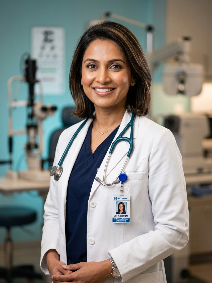 Dr. Sarah Chen — Ophthalmology